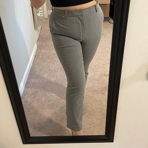 Patterned Uniqlo dress pants